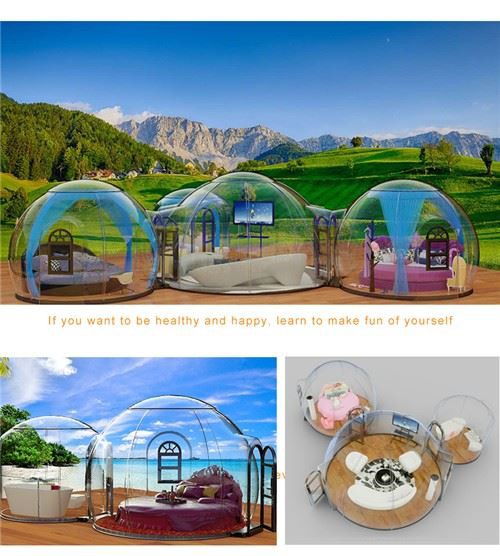 Cear dome transparent house06
