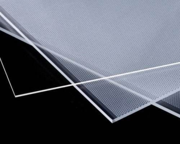 Placa de guía de luz