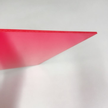 10 años de garantía Muestra gratis Hoja de policarbonato de difusión de luz suave